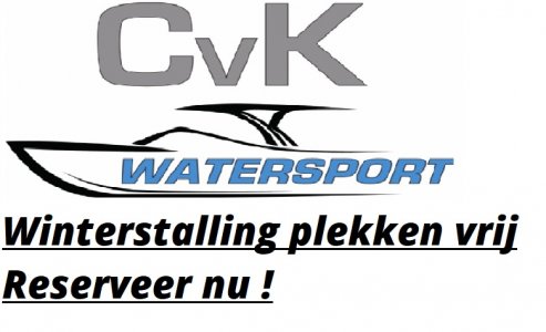 Winterstalling Reserveer nu een plek  Ook voor waterscooter jetski 