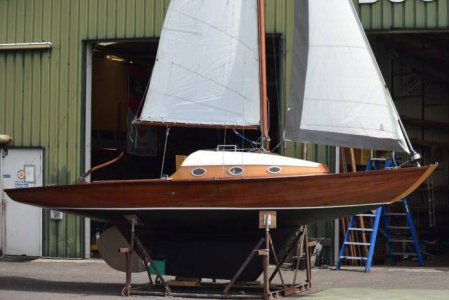 Klassieke zeilboot 7,25m